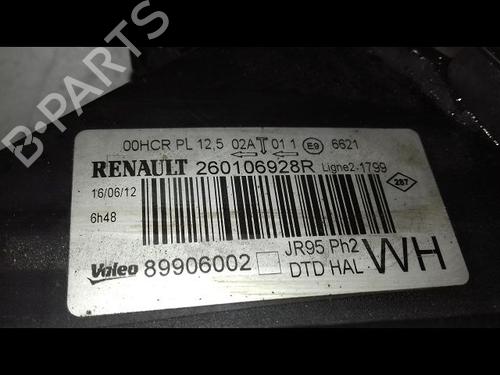 Right headlight RENAULT SCÉNIC III (JZ0/1_) 1.5 dCi | BP29226200C29 