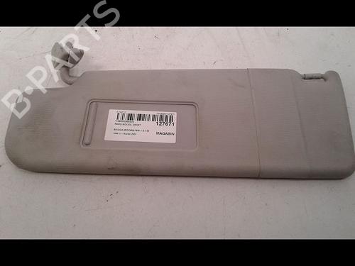 right-sun-visor-skoda-roomster-5j7-19-tdi-5j1857552t2f4-2006-2007-2008-2009-2010-2011-2012-2013-2014-2015-8972760 main image