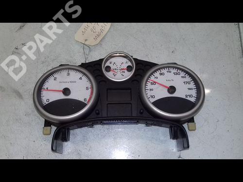 Used Instrument cluster PEUGEOT 207 (WA_, WC_) 1.6 HDi (90 hp) 8970537