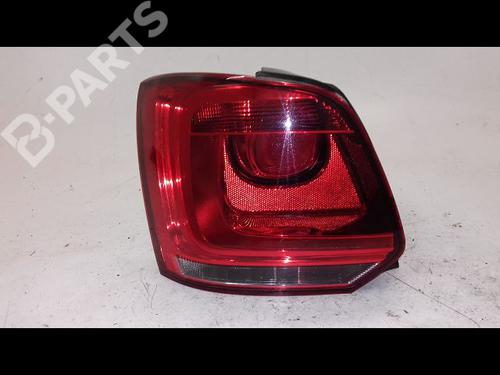 Used Left taillight VW POLO V (6R1, 6C1) 1.2 TDI (75 hp) 10045205