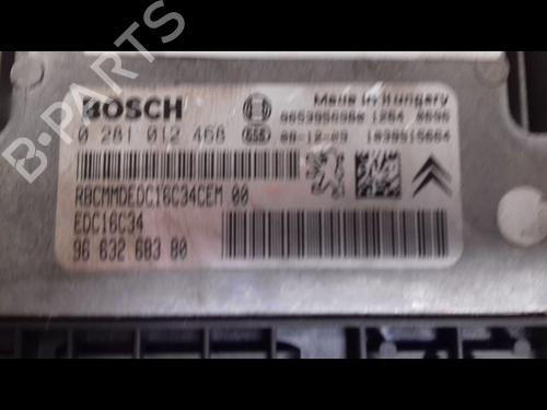 Engine control unit (ECU) CITROËN XSARA PICASSO (N68) 1.6 HDi | BP10356713M57