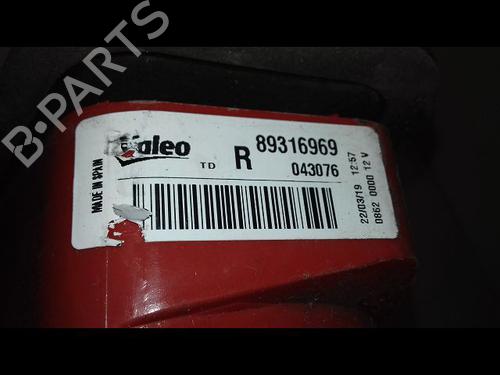 Used Right taillight PEUGEOT 1007 (KM_) 1.6 16V (109 hp) 29216898