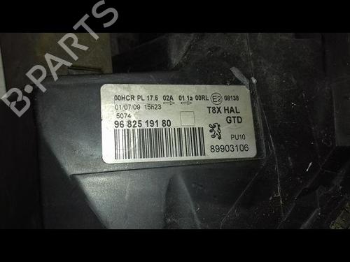 Left headlight PEUGEOT 3008 I MPV (0U_) 1.6 HDi | BP30950137C28 