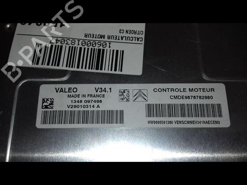 Engine control unit (ECU) CITROËN C3 II (SC_) 1.4 | BP37530136M57 - Image 3
