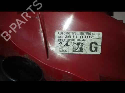 Left taillight RENAULT CLIO III (BR0/1, CR0/1) 1.5 dCi (BR17, CR17) | BP18452254C34 