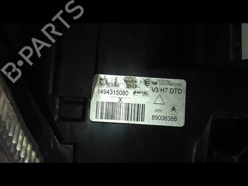 Right headlight CITROËN C8 (EA_, EB_) 2.0 HDi 135 | BP18663983C29 