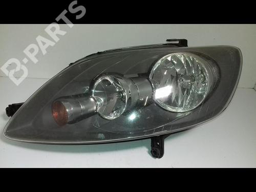 Used Left headlight VW GOLF PLUS V (5M1, 521) 1.9 TDI (105 hp) 11807198