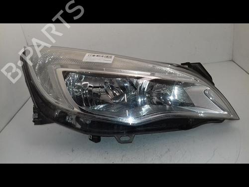Used Right headlight OPEL ASTRA J (P10) 1.7 CDTI (68) (125 hp) 29226202