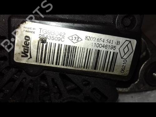 Generator RENAULT TWINGO II (CN0_) 1.2 16V (CN0K, CN0V, CN0A) (76 hp) 8963891