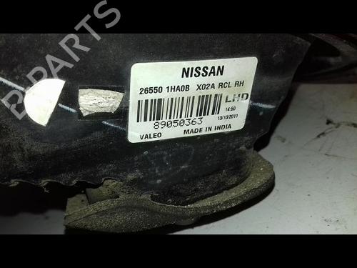 Used Right taillight NISSAN MICRA IV (K13K, K13KK) 1.2 (80 hp) 29226456