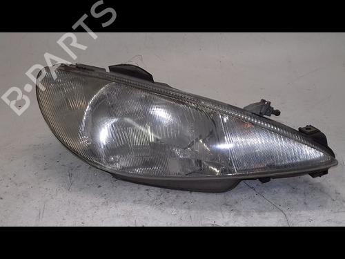 Right headlight PEUGEOT 206 Hatchback (2A/C) 1.1 i | BP23196153C29 