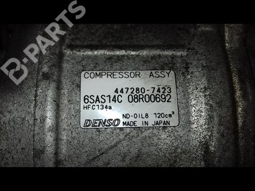 AC compressor MERCEDES-BENZ A-CLASS (W176) A 200 CDI / d (176.008) | BP11725134M34 