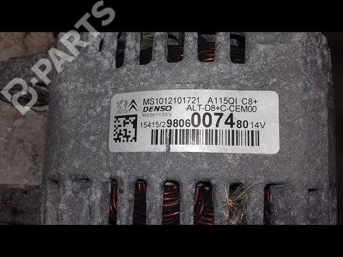 Alternator PEUGEOT 208 I (CA_, CC_) 1.2 VTI 82 | BP8964165M7 