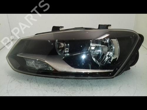 Used Left headlight VW POLO V (6R1, 6C1) 1.6 TDI (90 hp) 31347933