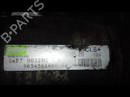 Used Starter PEUGEOT 407 (6D_) 2.0 HDi 135 (6DRHRH, 6DRHRE, 6DRHRG, 6DRHRJ) (136 hp) 12354962