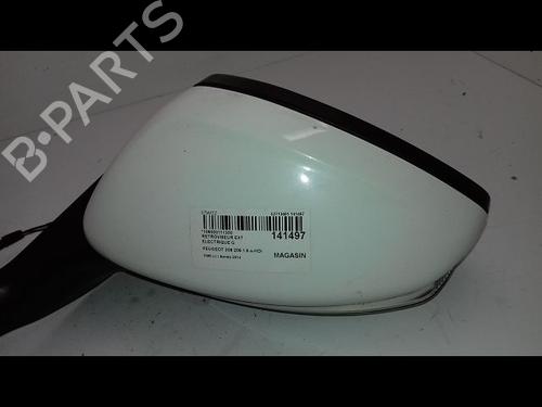 Left mirror PEUGEOT 208 I (CA_, CC_) 1.6 HDi | BP19391385C26 