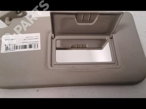 Left sun visor NISSAN MICRA III (K12) 1.2 16V | BP8973254I1 