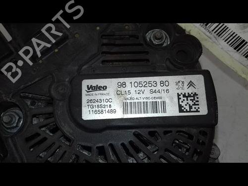Generator PEUGEOT 208 I (CA_, CC_) 1.6 HDi / BlueHDi 75 (75 hp) 16478972