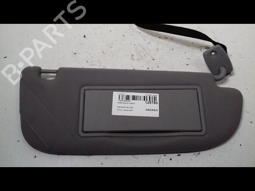 Right sun visor PEUGEOT 607 (9D, 9U) 2.2 HDi | BP9422789I2