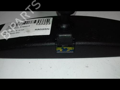 Used Rear mirror PEUGEOT 208 I (CA_, CC_) 1.6 HDi (92 hp) 11016538
