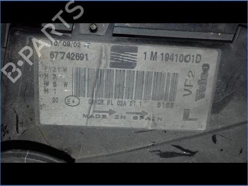 Left headlight SEAT LEON (1M1) 1.9 TDI | BP14955237C28 