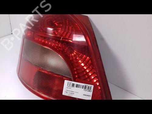 Used Left taillight TOYOTA YARIS (_P9_) 1.0 VVT-i (KSP90_, KSP90R) (69 hp) 10524065