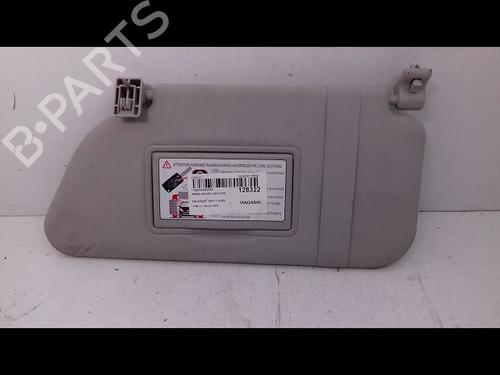 Used Right sun visor PEUGEOT 1007 (KM_) 1.4 HDi (68 hp) 8973764