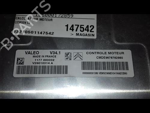 engine-control-unit-ecu-citroen-c3-ii-sc_-2009-34175301 main image