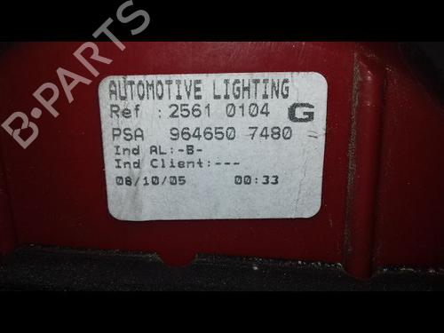 Used Rear fog light PEUGEOT 407 SW (6E_, 6D_) 1.8 16V (125 hp) 15672163