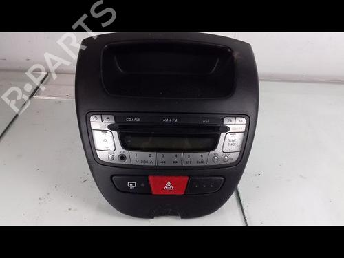 Used Radio PEUGEOT 107 (PM_, PN_) 1.0 (68 hp) 8969907