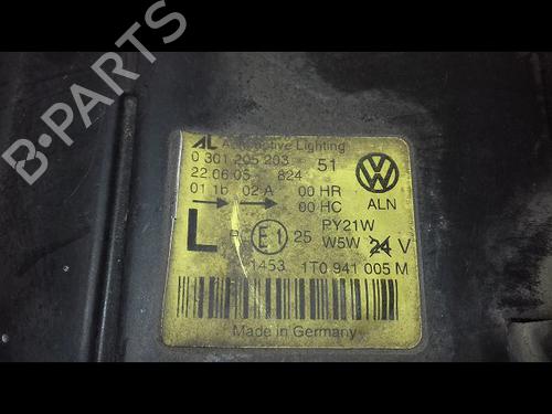 Used Left headlight VW TOURAN (1T1, 1T2) 1.9 TDI (105 hp) 23196292