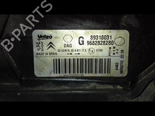 Used Left headlight CITROËN BERLINGO Box Body/MPV (B9) 1.6 HDi 90 (90 hp) 29226317