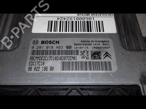 Engine control unit (ECU) CITROËN C4 II (NC_) 1.6 HDi 90 | BP37003947M57 - Image 3
