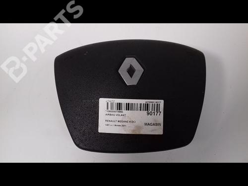 Førerens kollisjonspute RENAULT MEGANE III Grandtour (KZ0/1) 1.5 dCi (KZ09, KZ0D, KZ1G, KZ29, KZ14, KZ1W, KZ10, KZ1F,... (110 hp) 10516636
