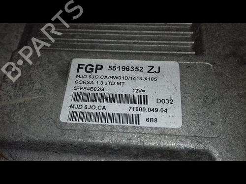 Engine control unit (ECU) OPEL CORSA C (X01) 1.3 CDTI (F08, F68) | BP37530135M57 - Image 3