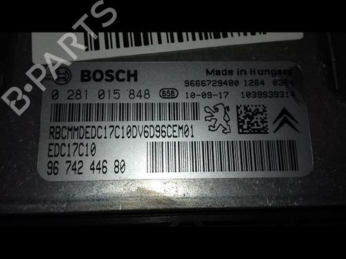 Used Engine control unit (ECU) Engine control unit (ECU) PEUGEOT 207 (WA_, WC_) 1.6 HDi (90 hp) 34255417 34255417
