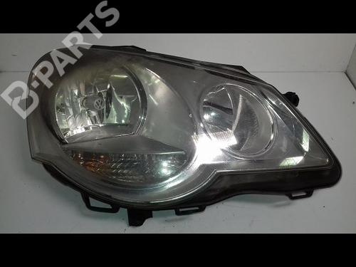 Used Right headlight VW POLO (9N_, 9A_) 1.4 TDI (70 hp) 11939459