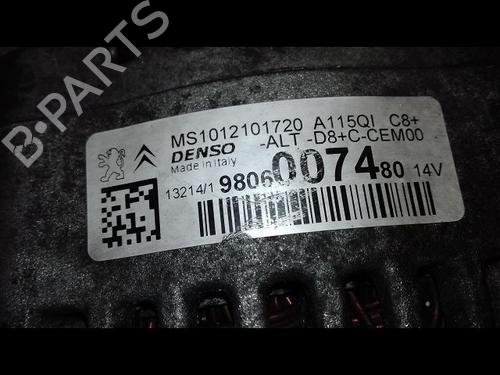 Generator CITROËN C3 II (SC_) 1.2 VTi 82 | BP14954107M7 