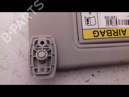 Højre solskærm CITROËN C3 II (SC_) 1.4 HDi 70 (SC8HZC, SC8HR0, SC8HP4) (68 hp) 9229979