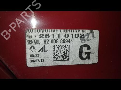 Left taillight RENAULT CLIO III (BR0/1, CR0/1) 1.5 dCi | BP29216925C34 
