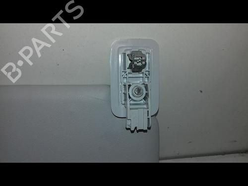 Used Left sun visor PEUGEOT 208 I (CA_, CC_) 1.6 HDi (92 hp) 19114565