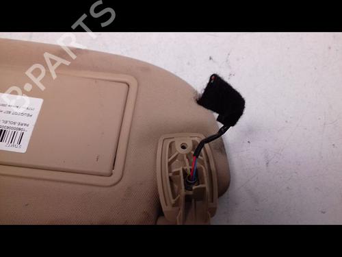 Used Left sun visor PEUGEOT 607 (9D, 9U) 2.2 HDi (133 hp) 23196061