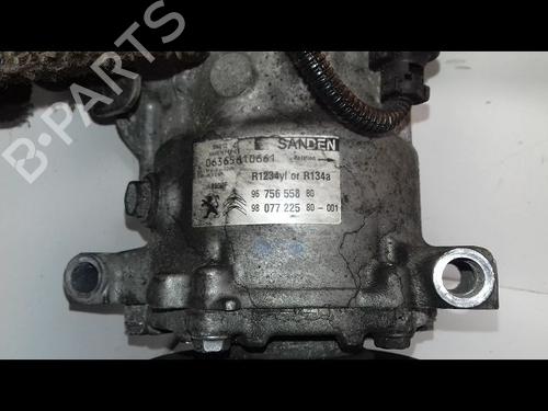 Used AC compressor PEUGEOT 208 I (CA_, CC_) 1.6 HDi / BlueHDi 75 (75 hp) 16478975