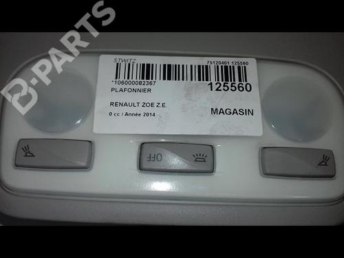 Interior roof light RENAULT ZOE (BFM_) ZOE | BP11694259I8