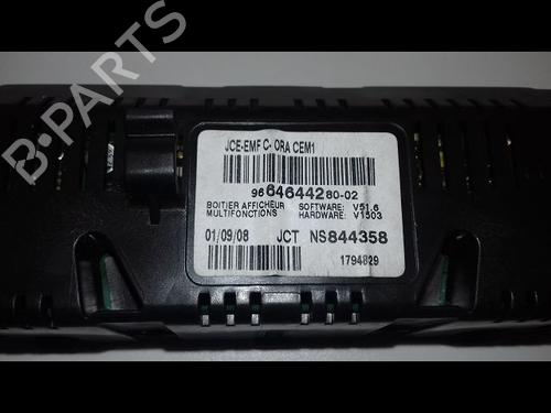 Display monitor CITROËN C5 III (RD_) 2.0 HDi (RDRHD8, RDRHDJ, RDRHR8, RDRHRJ) | BP12095331C48 