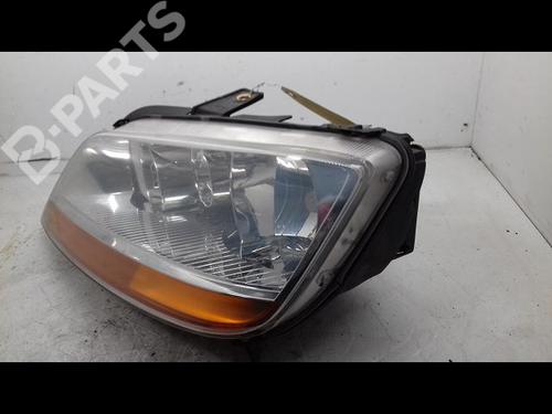 Left headlight FIAT MULTIPLA (186_) 1.9 JTD 115 | BP9106130C28 