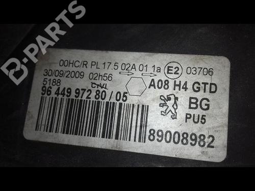 Left headlight PEUGEOT 1007 (KM_) 1.6 16V | BP12181162C28 
