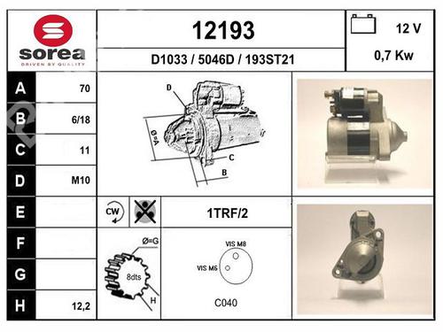 Starter NISSAN MICRA II (K11) 1.4 i 16V | BP8963016M8 
