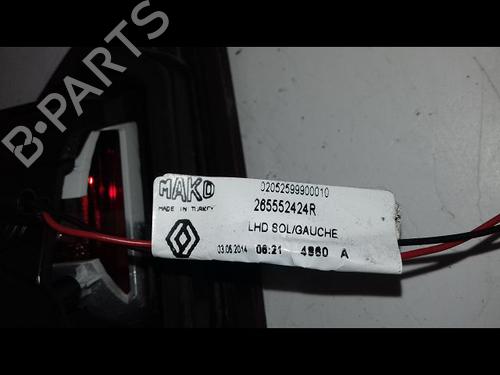 Left tailgate light RENAULT CLIO IV (BH_) 1.5 dCi 75 | BP19337881C79 