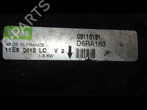 Starter OPEL MERIVA A MPV (X03) 1.6 16V (E75) | BP14954075M8 